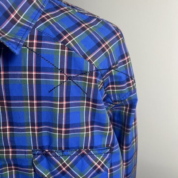 Wrangler 20X Men's XXL Competition Advanced Comfort L/S Pearl Snap Western Shirt - Picture 4 of 14